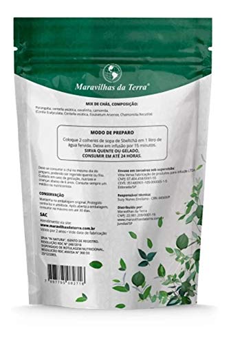 Kit Maravilhas da Terra com 1 Chá SB + 1 Sbeltchá + 1 Linfachá