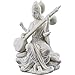 Top Collection Saraswati Statue - Hindu Goddess of Knowledge, Music & Art Sculpture in White Marble Finish- 5.75-Inch Figurine