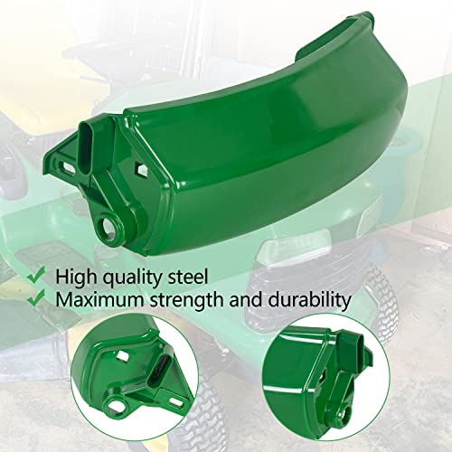 ECOTRIC Front Bumper with Hardwares Compatible with John Deere LT133 LT155 LT166 LT150 LT160 LT170 LT180 LT190 LT Series Tractor Replacement for AM128998 by ECOTRIC - Image 2