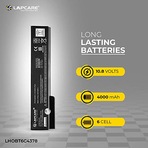 Lapcare BIS Certified Compatible Laptop Battery for HP EliteBook 8460P 8470P 8570P 8560P ProBook 6470B 6360B 6460B 6465B 6560B 6565B-(Black) - Image 3