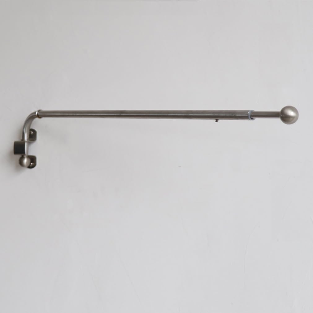 Swing Arm Rods（Set of 2）, 0.47inch Diameter, 27.6 inch to 39.4 inch (Stainless Steel, 27.6 inch to 39.4 inch)