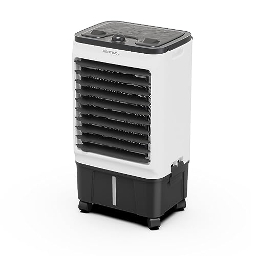 Climatizador Portátil Ventisol Clin8-01 8 Litros 130w - Branco/Preto