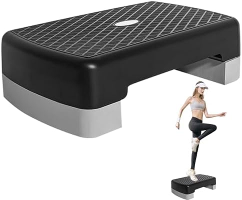 Tabla De Step Fitness, 45x28x13cm Step De Aerobic Plataforma, Ste...