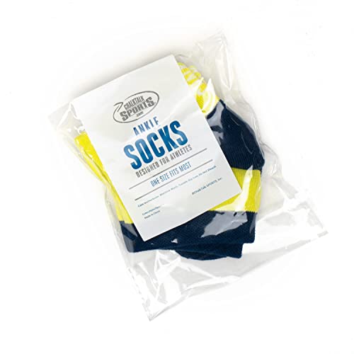 ChalkTalkSPORTS Tennis Woven Ankle Socks | Tennis Ball4