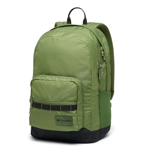Sac à dos Columbia 30L vert zigzag unisexe pour le quotidien et les sorties