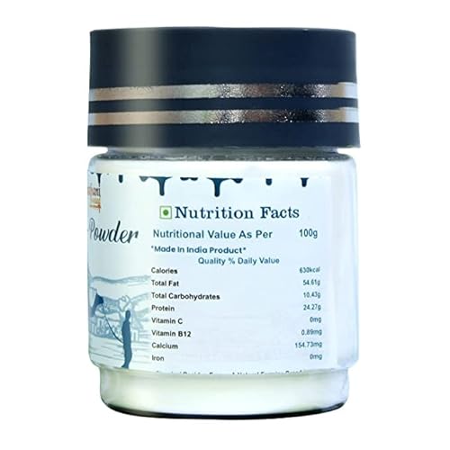 Dalal Camel Raw Milk Powder | Fresh And Organic Freeze Dried Camel Dry Milk Powder | Gluten Free No Additives No Preservatives | 300 Grams #TOP1