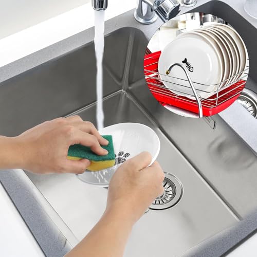 Keramik Katzennapf 3er Set, Weiß - Futternapf Katzen Flach mit Rutschfestem Silikonring für Perser & Flachgesichter - Spülmaschinenfest, Hygienisch