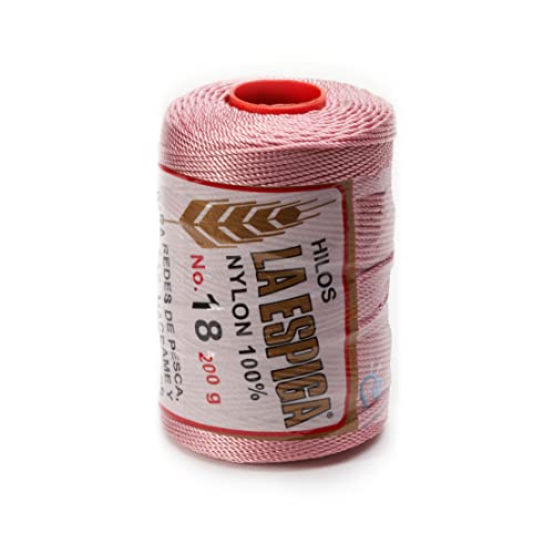 Image of Espiga No.18-100% Nylon Omega String Cord for Knitting and Crochet - 52 Old Rose