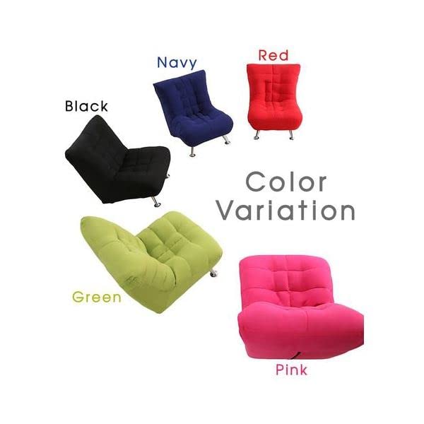 モダン ソファー 【1人掛け レッド 幅56cm】 木製 スチール製脚付き モダン ソファー 【1人掛け レッド 幅56cm】 木製 スチール製脚付き