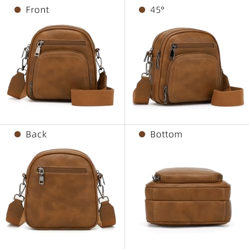 KouLi Buir Multi Pockets Crossbody Bags for Women Small Shoulder Handbag Purse4