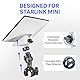 Starlink Mini Halterung – Hochwertige nicht-kugelgelagerte Klemmhalterung für Wohnmobile, Yachten & Campinggeländer | Robust & Montagefreundlich(SPX-04171000-515)