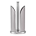 Zeller portarotolo da Cucina in Metallo, Inossidabile-Acciaio, Taupe, 15 x 30.5 x 31 cm