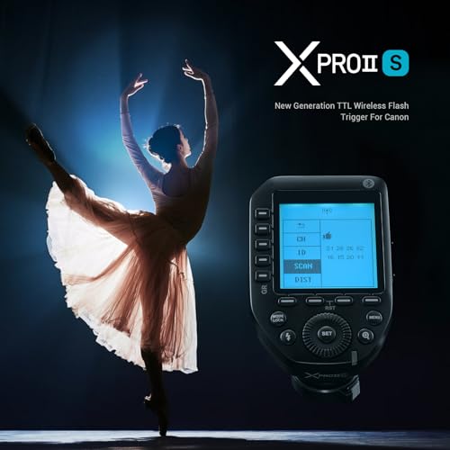 Godox XProII-S XProIIS TTL Wireless Flash Trigger 2.4G Wireless HSS 1/8000s Flash Transmitter Compatible for Sony Cameras - Image 2