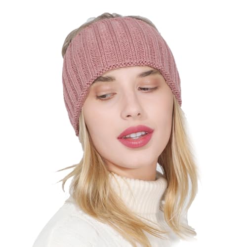 Knit Headband - Soft Elastic Crochet Headband, Multifunctional Heaadband Fo | Women, Ear Warmer Headbaand For Winter Outdoor Act