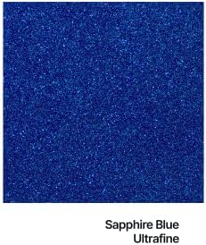 Hemway Craft Glitter Shaker 130g / 4.6oz Glitter for Arts, Crafts, Resin, Tumblers, Nails, Painting, Decoration, Festival, Cosmetic, Body - Ultrafine (1/128" 0.008" 0.2mm) - Sapphire Blue