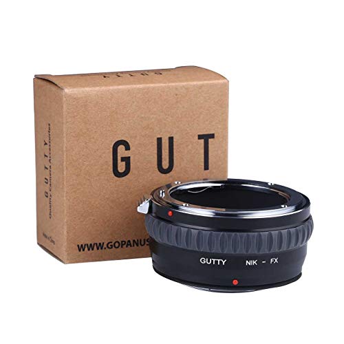 Gutty Lens Mount Adapter Ring for Nikon AI Mount Lens to Fujifilm FX