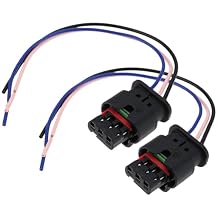The Lord of the Tools 2 Pieces 3 Pins Car PDC Parking Sensor Plug Connector Wire Harness 1488991-1 Compatible with Land Rover