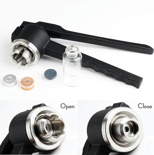 Máquina prensadora manual, herramienta de acero inoxidable de estanqueidad ajustable para sellado rápido de tapas de botellas