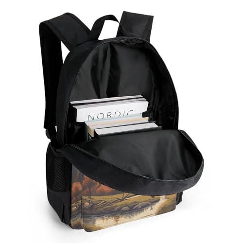 Mochila ligera deportiva para senderismo y viajes miniatura 5