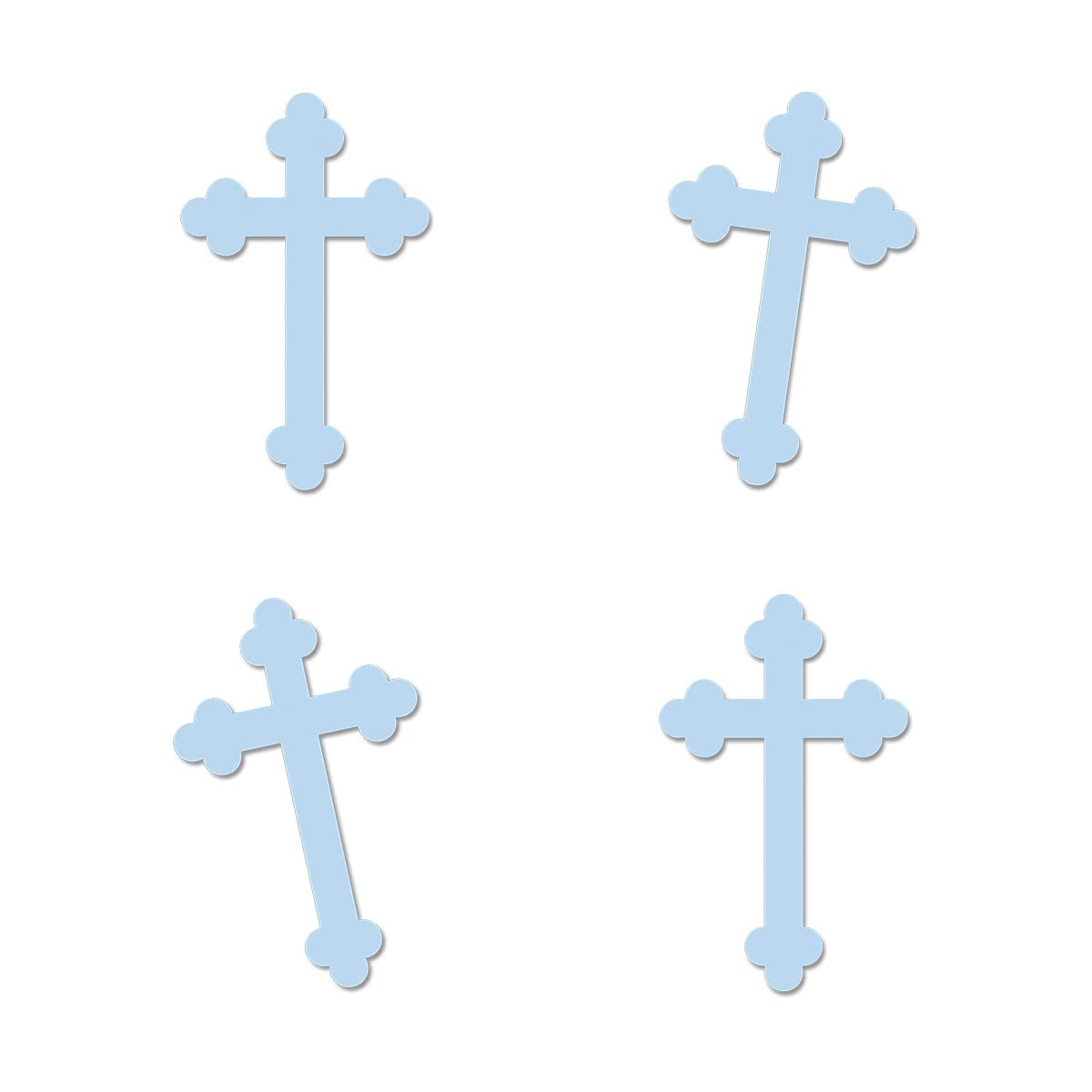 Baby Blue Cross Clipart