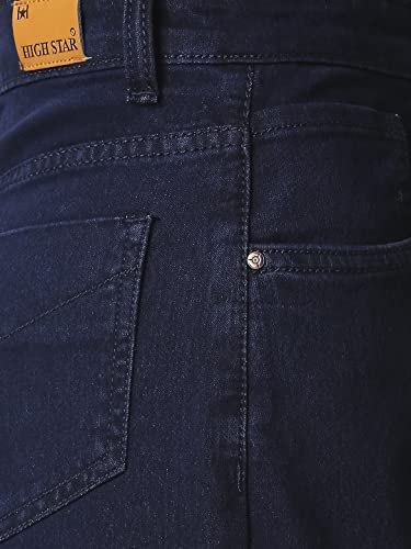 Image of HIGH STAR Women's High Rise Wide Leg Stretchable Jeans