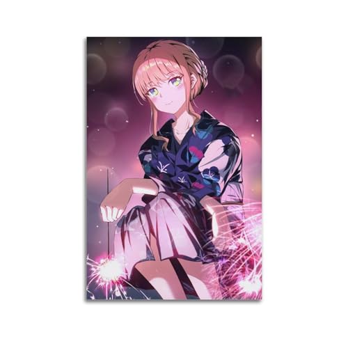 CEOK Póster de anime japonês SSSS. DYNAZENON Póster de arte vintage para decoração de parede, póster de tela e impressões póster de parede para quarto estético, 08 x 12 polegadas (20 x 30 cm)