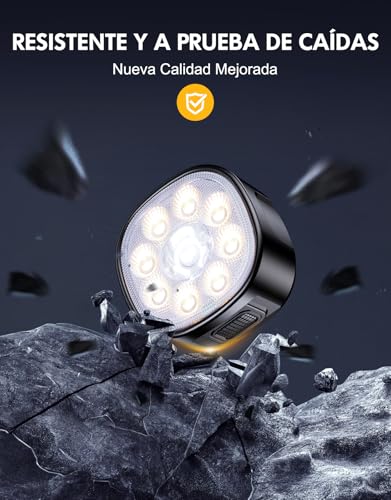 Babacom Luces Bicicleta Delantera y Trasera con Foco de Inundación Leds para Ciclismo Seguridad [8+7 Iluminación Modos & Impermeables IP65] - Accesorios Iluminación Bicicleta Niños - imagen 5