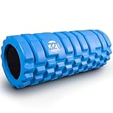 321 STRONG Foam Roller - Medium Density Deep Tissue Massager for Muscle Massage and Myofascial Trigger Point Release, with 4K eBook - Blue