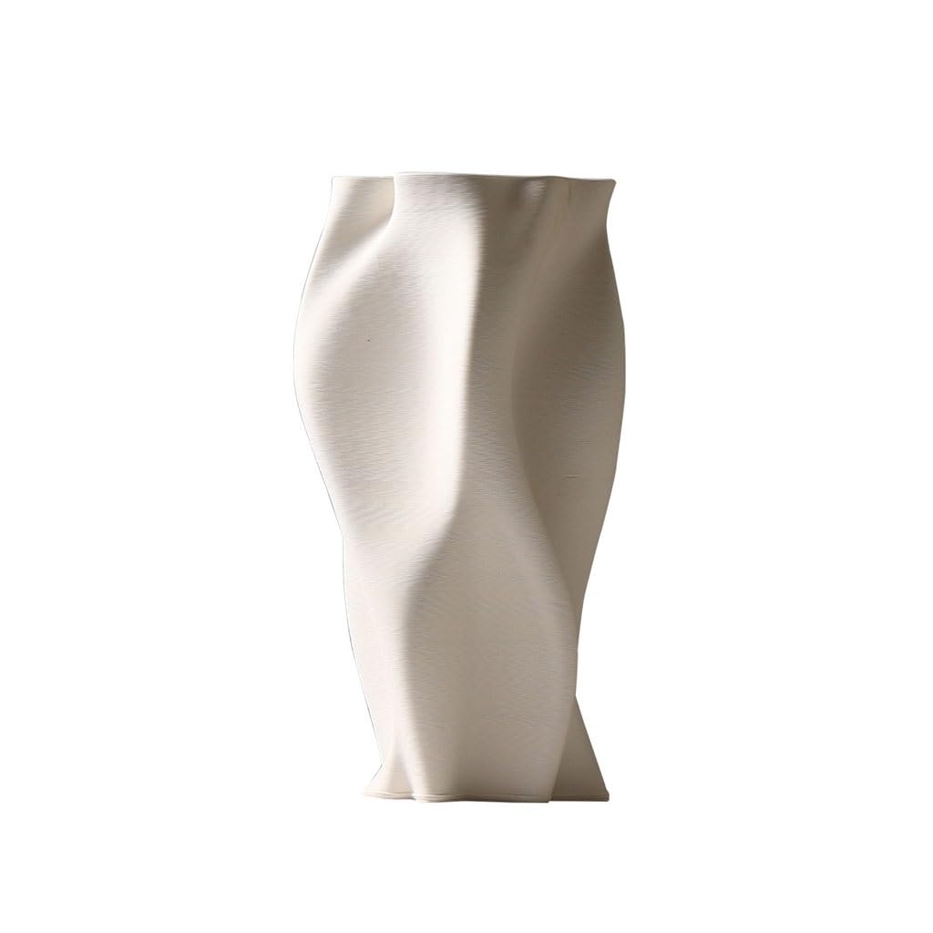 SLEEVE Vases Home Decor Ceramic Vase Simplicity Irregular Flower Arrangement Container Living Room Coffee Table Dried Flower Ornaments(A)