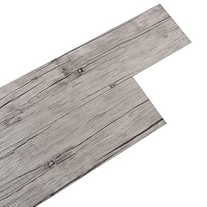 INMOZATA PVC Bodenbelag Holzoptik Natürliche Farbe