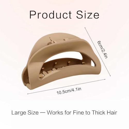6 piezas de pinzas de silicona para cabello miniatura 2