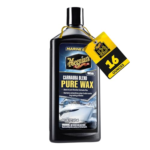 Meguiar's M5616 Marine/RV Pure Wax Carnauba Blend,...
