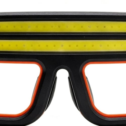 Evite accidentes en la oscuridad con gafas de seguridad LED recargables 7
