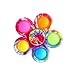 Kine Fidget Spinner Push y Pop Bubble it Sensory Fidget Toys, juguete antiestrés, pinzas sensoriales de burbuja para la dieta, simple Dimple Hand Spinners (#3)