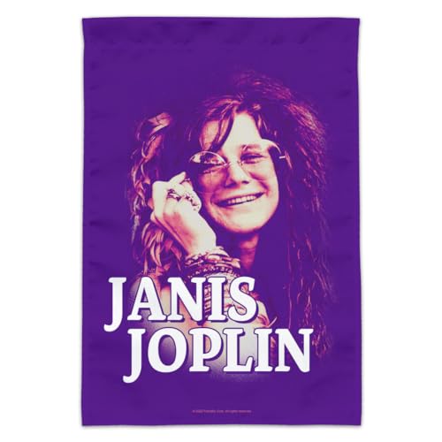 GRAPHICS & MORE Janis Joplin Smile Garden Yard Flag