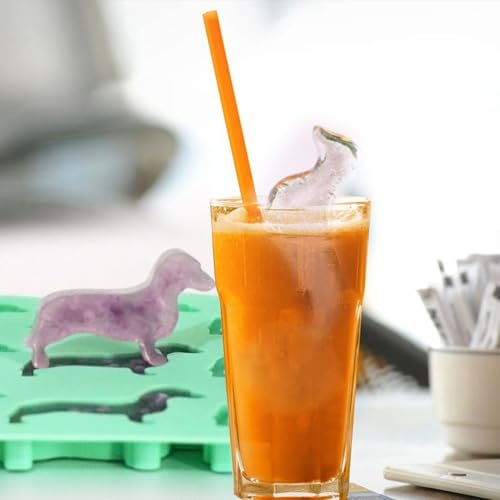 Mekbok 6.12957E+11 Ice Trays Ice Mold Candy Mold Silicone Ice Cube Trays In Dachshund Dog Shaped thumb #4