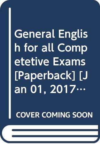 General English for all Competetive Exams
