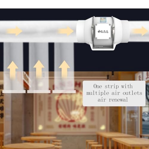 Ventilateur de conduit compact pour évacuation rapide de l'humidité