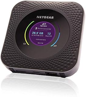 Netgear Nighthawk MR1100 4G LTE Mobile Hotspot Router (AT&T GSM Unlocked)(Steel Gray)