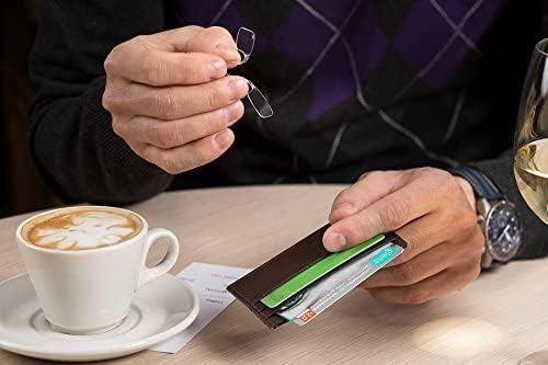 glens Unisex Armless Reading Glasses - 3 Readers in +2.5 ECO Pack- Emergency Lightweight Pocket Ultra Thin Readers - Reading Glasses Men & Women - 4 Colors 4 Diopters Available