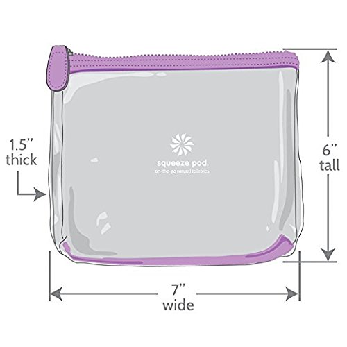 TSA Approved Clear Toiletry Bag 