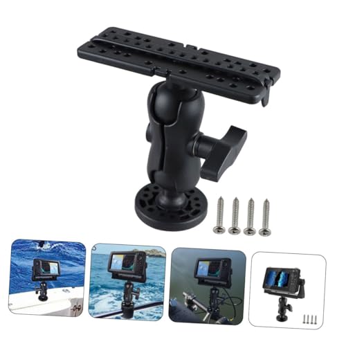 Support de détecteur de poisson pour kayak amovible et orientable