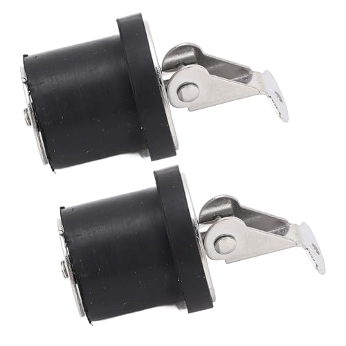 KIMISS 19 Mm Ablassstopfen, 19 Mm Bootsablassstopfen, Edelstahl, Gummi für Marine, Boot, Yacht – Kompressionsschrauben-Ablassstopfen Zum Abdichten