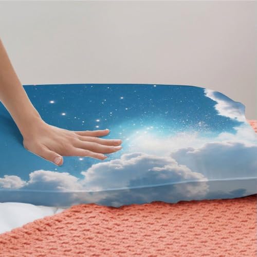 Housse de Couette 90x190 Parure de Lit Microfibre Haute Densité