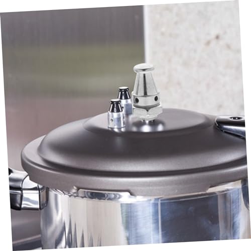 2 piezas de válvula de alivio de seguridad para olla a presión, accesorio de repuesto de acero inoxidable para cocina miniatura 7