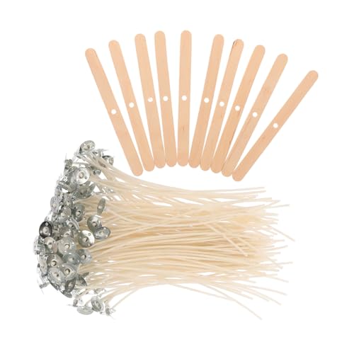 Vaguelly Tealight Candle Maker Supplies 160pcs DIY Candle Wicks 15cm Length for Beginners Experts