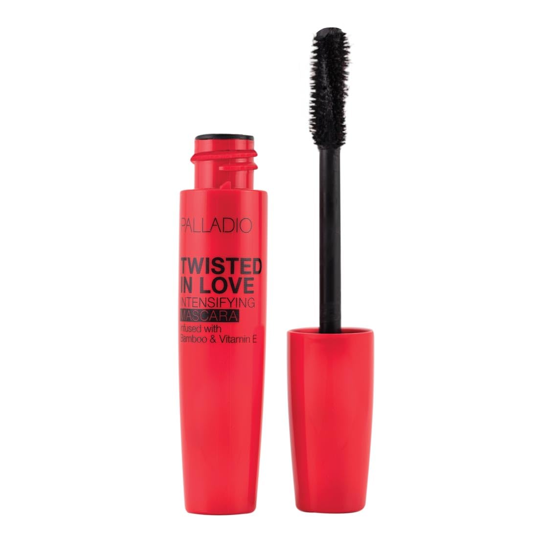 Palladio Twisted In Love Intensifying Mascara, Black, 0.34 Ounce