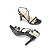 DREAM PAIRS Women's Platform Strappy Heels High Heeled Sandals Open Toe Comfortable Dressy Shoes with Adjustable Ankle Strap,Size 7,Black,DWUMHS2506