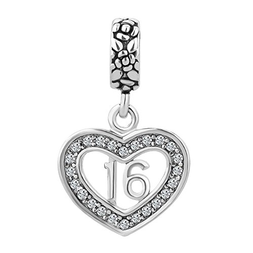 Uniqueen Fit Pandora Charms metal común