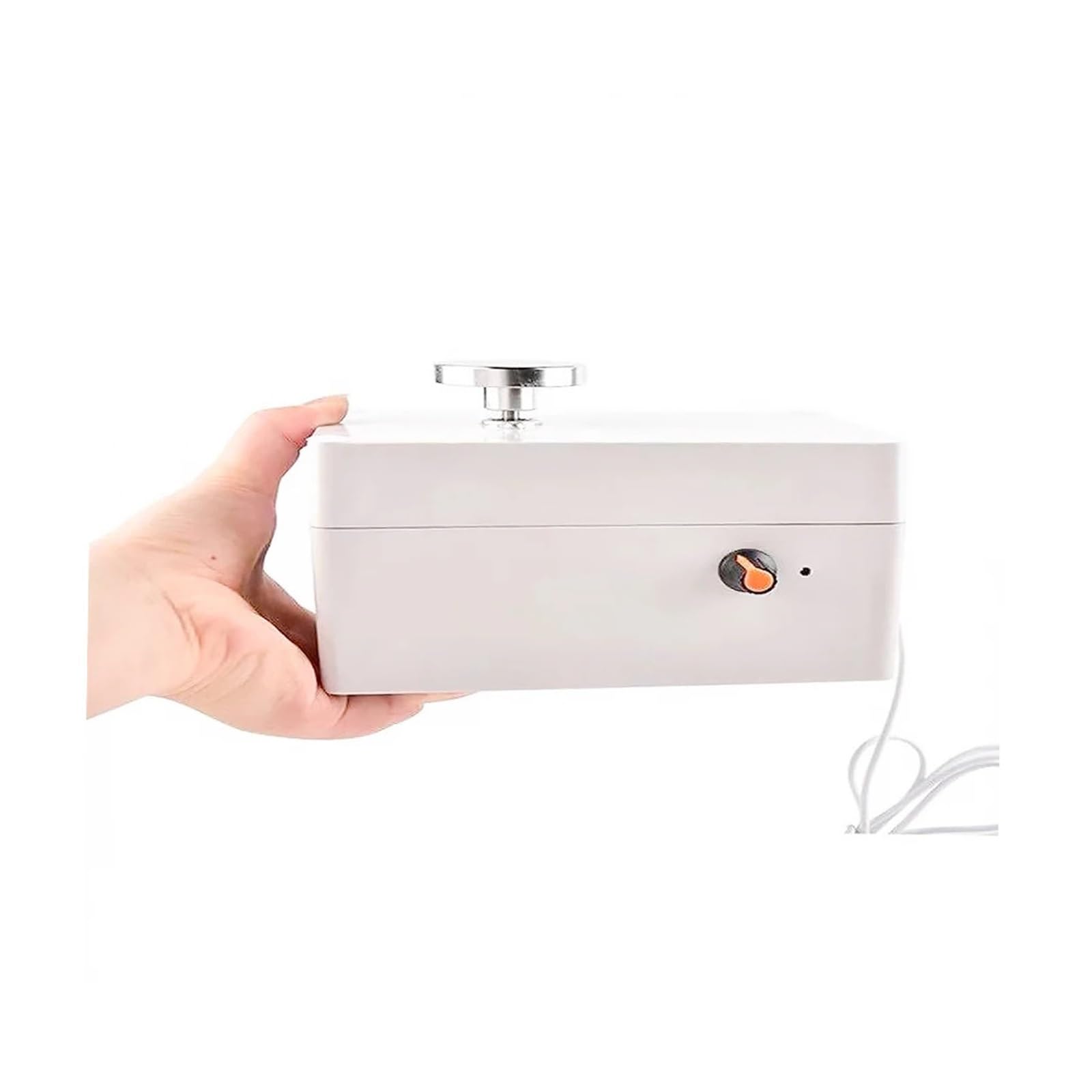 Mmhhhg Bianco Mini Turntables Pottery Wheel Pottery Machine, Electric Pottery Wheel Diy Craft Potter's Wheel Ceic Tools Clay Tools With Tray(Bianco)